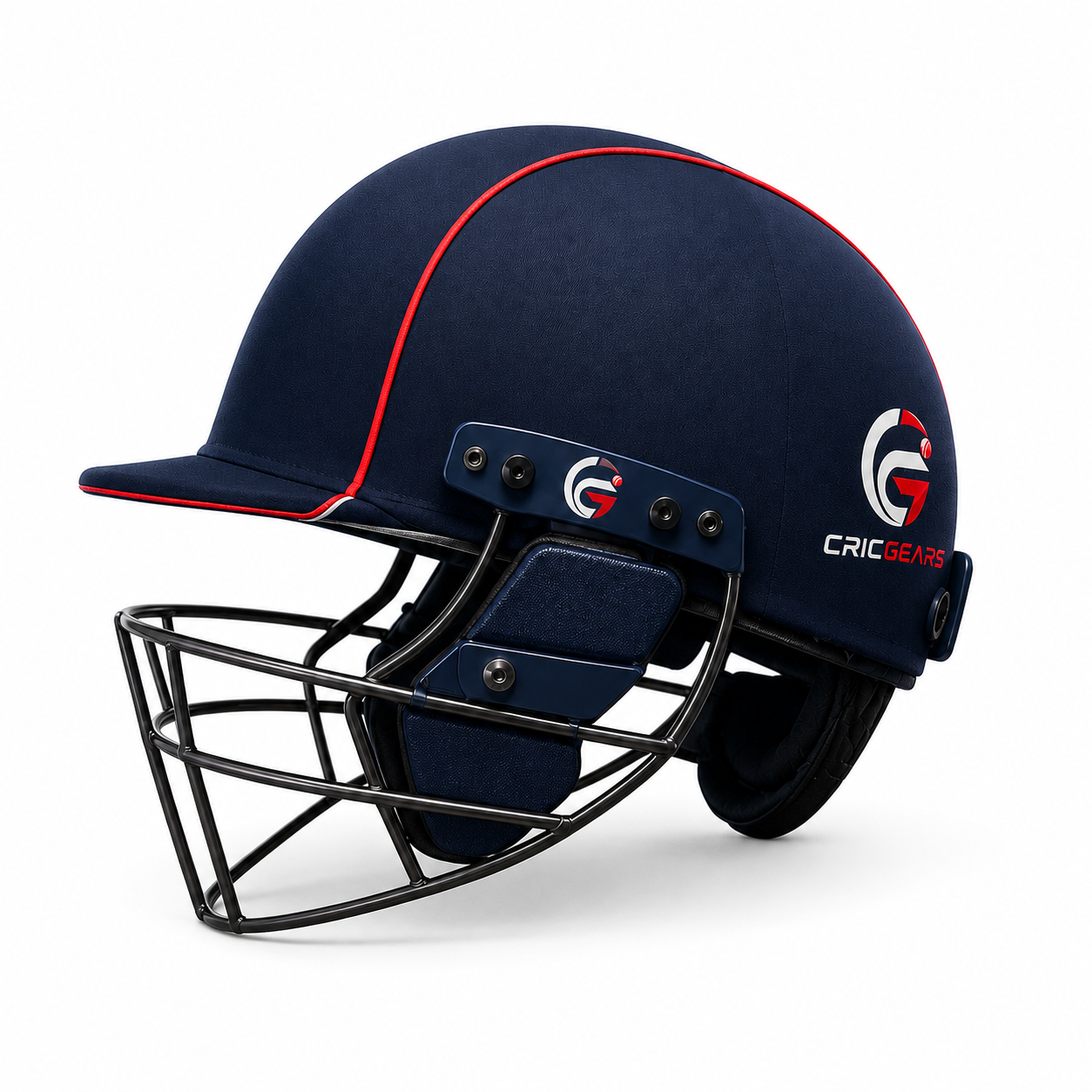 CRICGEARS Elite Pro Cricket Helmet – Professional Protective Batting Helmet with Steel Face Guard