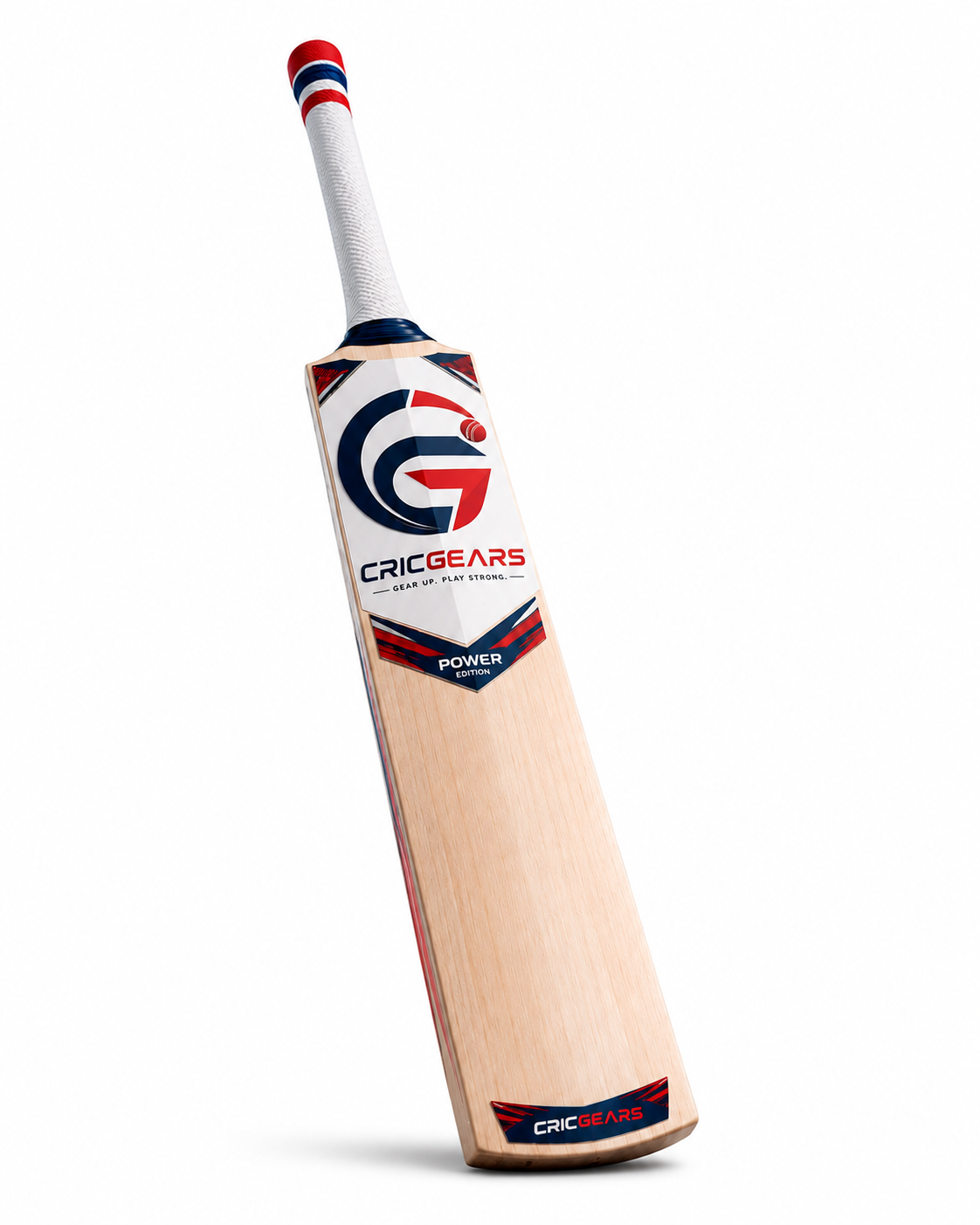 CRICGEARS Power Edition English Willow Cricket Bat – Professional Grade Performance Bat