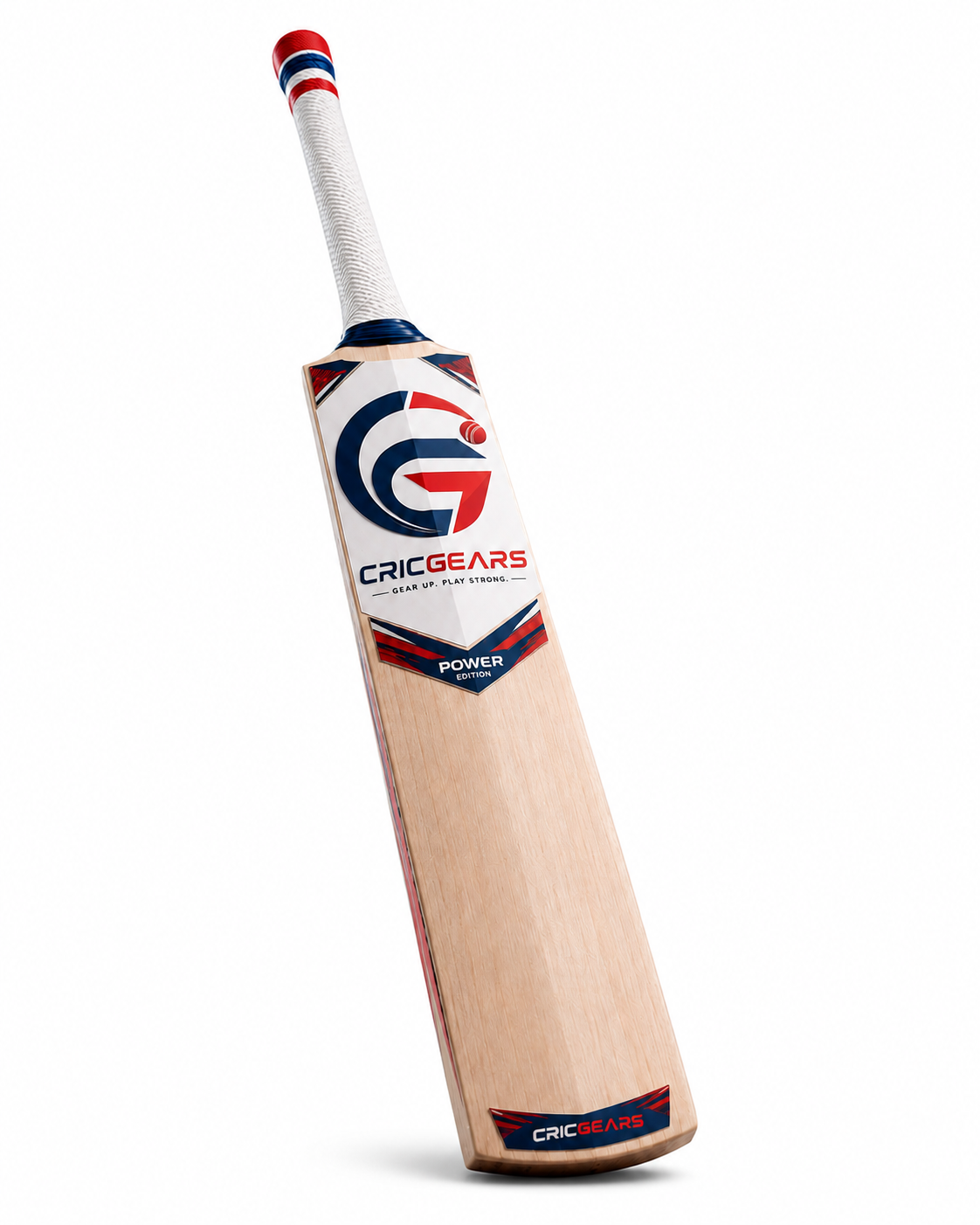 CRICGEARS Power Edition English Willow Cricket Bat – Professional Grade Performance Bat