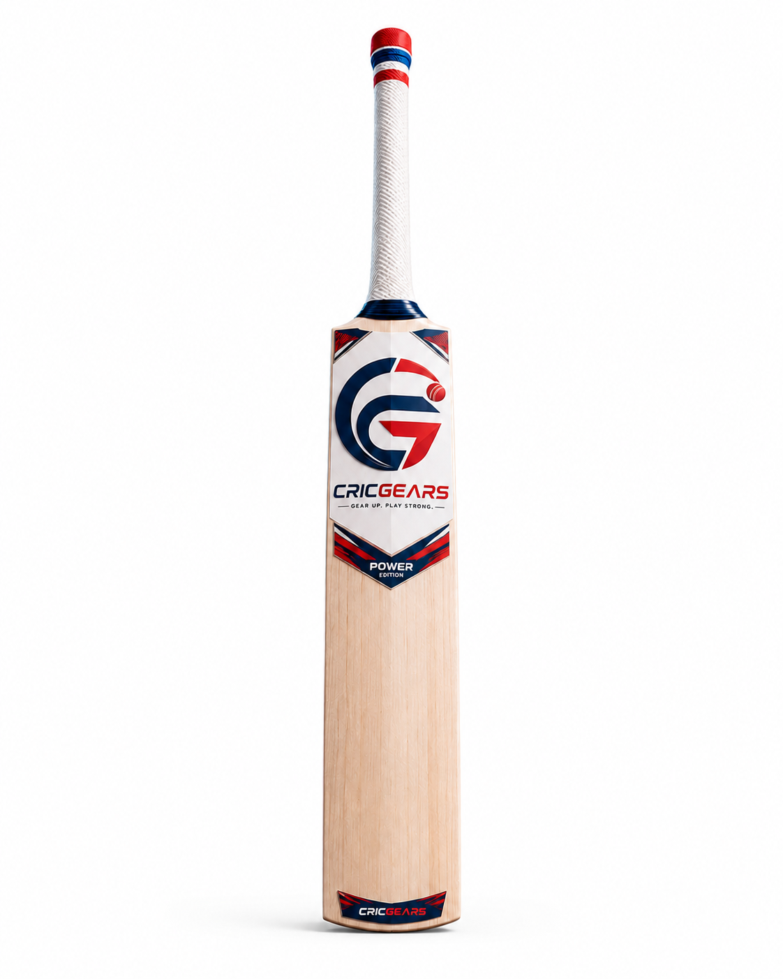 CRICGEARS Power Edition English Willow Cricket Bat – Professional Grade Performance Bat